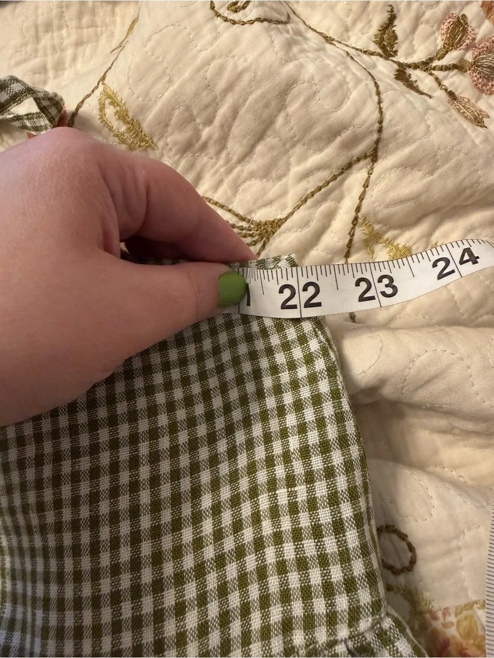 LinenFox Summer Gingham Dress - Picture 7 of 10